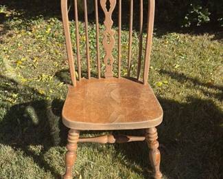 Antique Windsor Style Hoop Back Armchair 