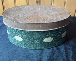 Vintage Decorative Tin 