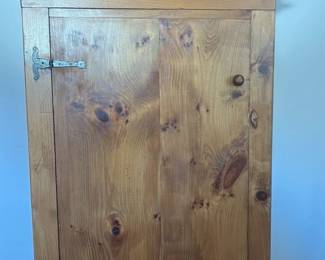 Antique Pine Blanket Chest 