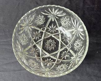 Crystal Starburst Pattern Bowl 