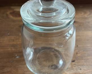Glass Apothecary Jar with Lid 