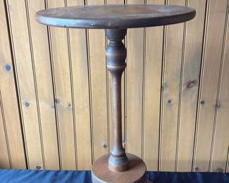 Antique Wooden Spool Stand 