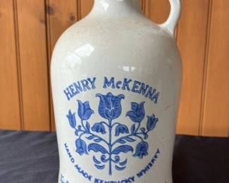 Henry McKenna Handmade Kentucky Bourbon Whiskey Jug 