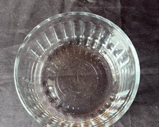 Anchor Hocking Wexford Pattern Glass Bowl 