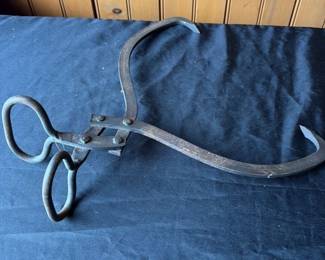 Antique Ice Tongs