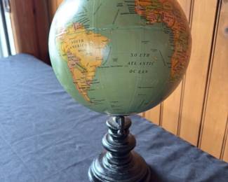 Vintage Terrestrial Globe 