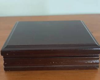 Vintage Wooden Jewelry Box 