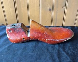 Antique Wooden Cobbler's Shoe Last 