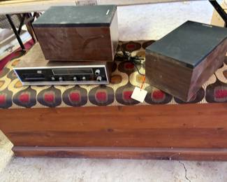 Cedar Chest with cushion bench