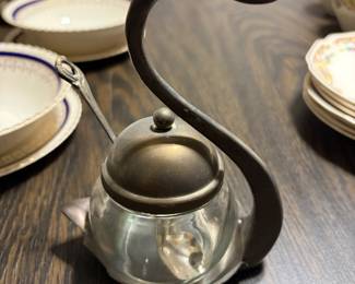 Vintage Whimsical Swan condiment container