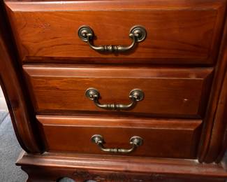 Two vintage nightstands