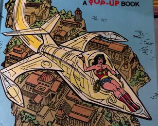 Vintage Wonder Woman A Pop-Up Book 1980