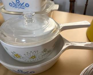 Corning  Ware Floral Bouquet Sauce Pan with lid