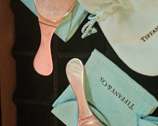 Sterling hand mirrors