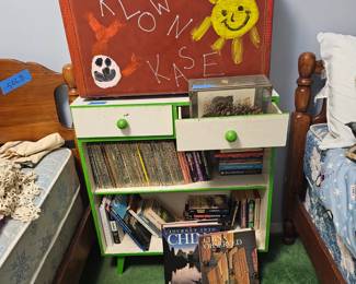 Children's books, sweet homemade furniture and more.