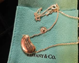 Tiffany & Co. Bean necklace.