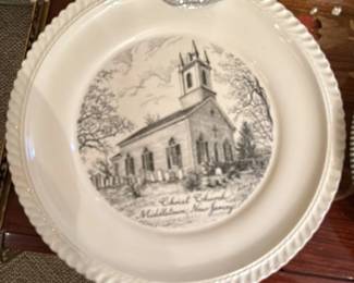 Christ Church Middletown, New Jersey Commemorative Plate
