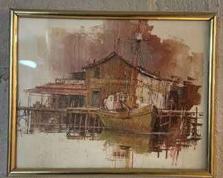 Abstract Architectural Painting