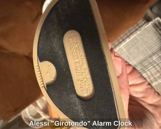 Alessi "Girotondo" Alarm Clock