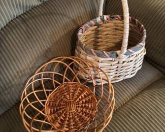 Wicker Basket Set