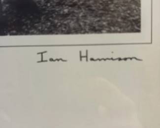 Ian Harrison "Girl with Basket" Photograph