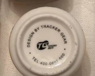 Japanese Geisha Design Ceramic Napkin Rings (Set of 4)