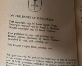 Laura Ingalls Wilder's Little House books Complete Set