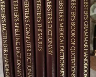 Webster's Reference Books Collection