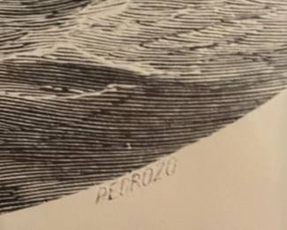 Torre de S. Juliao de Barra de Lisboa Etching