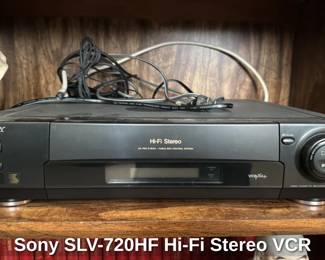 Sony SLV- 720HF Hi-Fi Stereo VCR