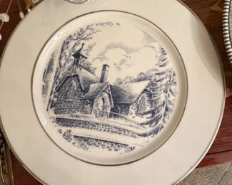 All Saints Memorial Church Commemorative Plate