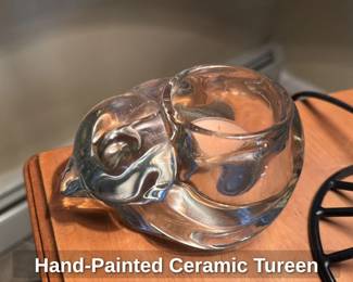 Hand Painted Ceramic Tureen