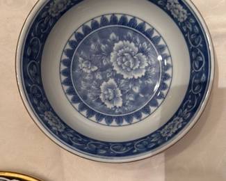 Tiffany & Co. Blue and White Porcelain Bowl