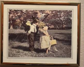 The First Kiss by Frances Hook