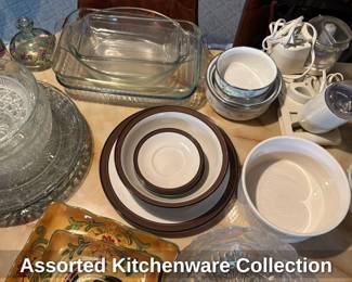 Assorted Kitchenware Collection