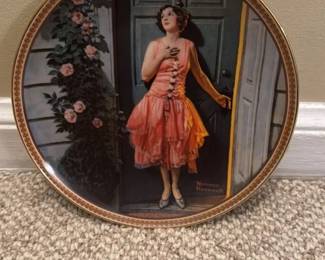 Norman Rockwell "Street Scene" Collector Plate