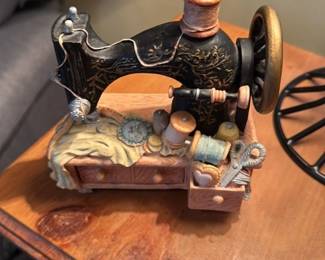 Sewing Machine Figurine