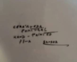 Hand-Painted Ceramic Tureen