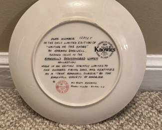 Norman Rockwell "True Rellish" Collector Plate
