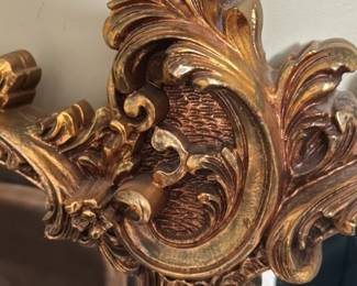 Ornate Giltwood Rococo Mirror