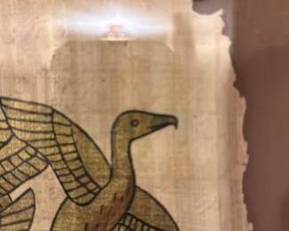 Egyptian Papyrus Painting