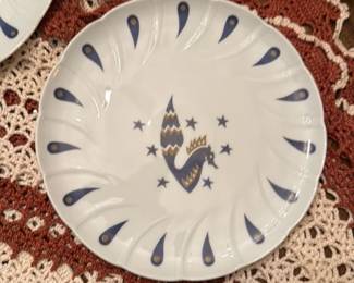 Jean Picart le Doux for Air France Limoges Porcelain Plate
