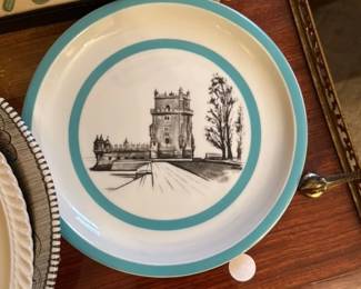 Belem Tower Decorative Plate