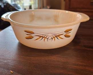Corelle Wheat Pattern Casserole Dish