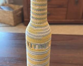 Hand Knitted Bottle Cover