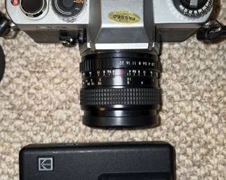 Pentax K1000 Camera with Accessories