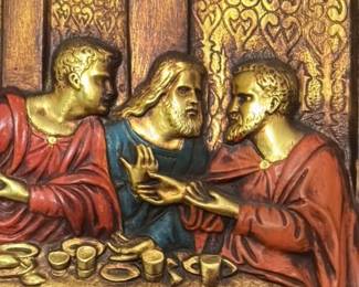 The Last Supper Relief Carving