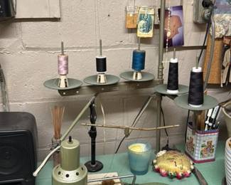 Industrial Serger Sewing Machine with TUFFY Clutch Motor