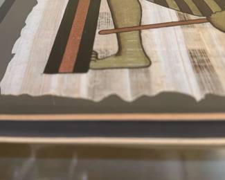Egyptian Papyrus Painting