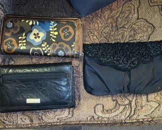 Assorted Women's Wallets and Clutch